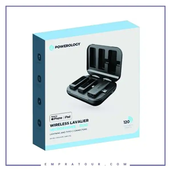 میکروفون بلاگری دوگانه پاورولوژی PWMIC2BK