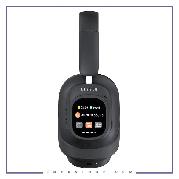 هدست بلوتوثی با صفحه نمایش لمسی لولو Hybrid ANC Headphone