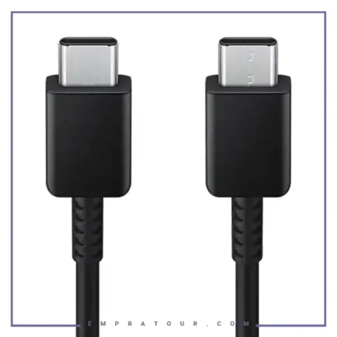 کابل 45 وات 1.8 متر اصلی سامسونگ Samsung USB-C to USB-C 5A CABLE EP-DX510