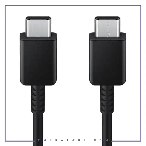 کابل 45 وات 1.8 متر اصلی سامسونگ Samsung USB-C to USB-C 5A CABLE EP-DX510