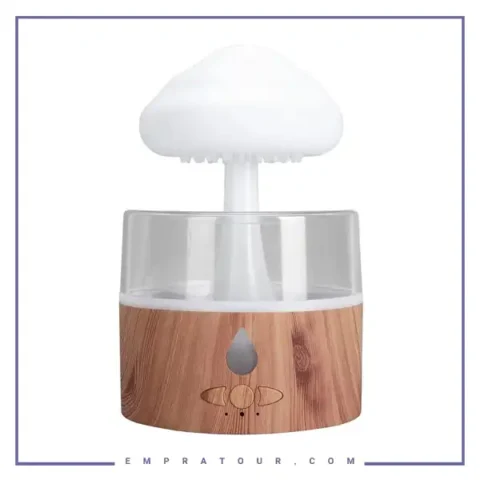 دستگاه بخار سرد و چراغ خواب بارانی ایکس او  XO-HF10 FLAMING MOUNTAIN HUMIDIFIER Water tank