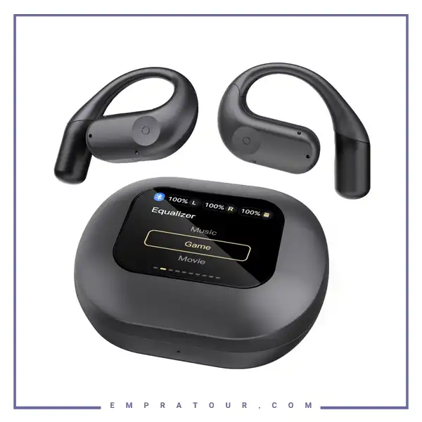 هندزفری بلوتوث القایی پاورولوژی Powerology Air Conduction ENC TWS Earbuds PWLAU007