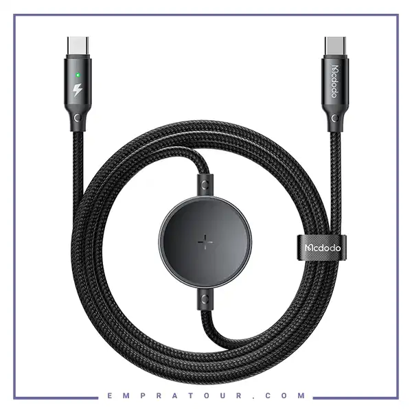 کابل شارژ تایپ سی به تایپ سی و سامسونگ واچ مک دودو Mcdodo 2in1 Phone & Samsung Watch Cable CA-4170