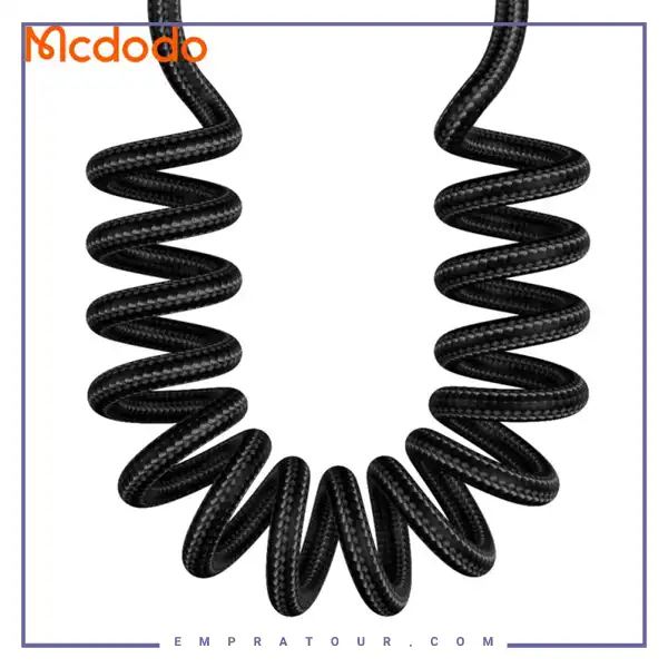 کابل شارژ فنری تایپ سی به لایتنینگ 36 واتی مک دودو CA-1960
