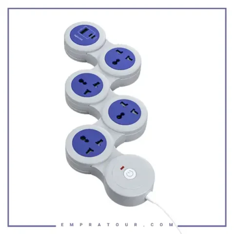 چند راهی برق 2500 وات پرودو Porodo Multiport Socket PD-FWCH020