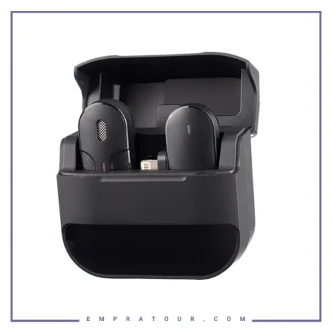 میکروفون یقه ای با رابط آیفونی کوتسی Coteci 74010 Wireless Microphone