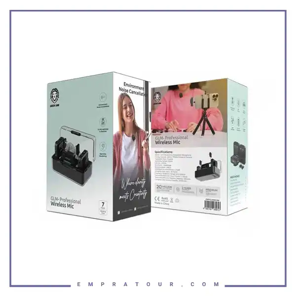 میکروفون یقه ای حرفه ای گرین لاین GLM-Professional Wireless Mic