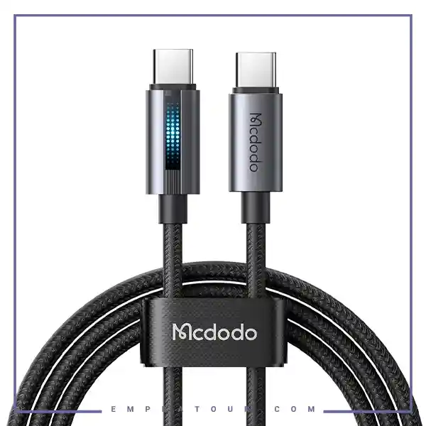 کابل دو سر تایپ سی 100 وات  مک دودو Mcdodo USB-C To USB-C  CA-5740