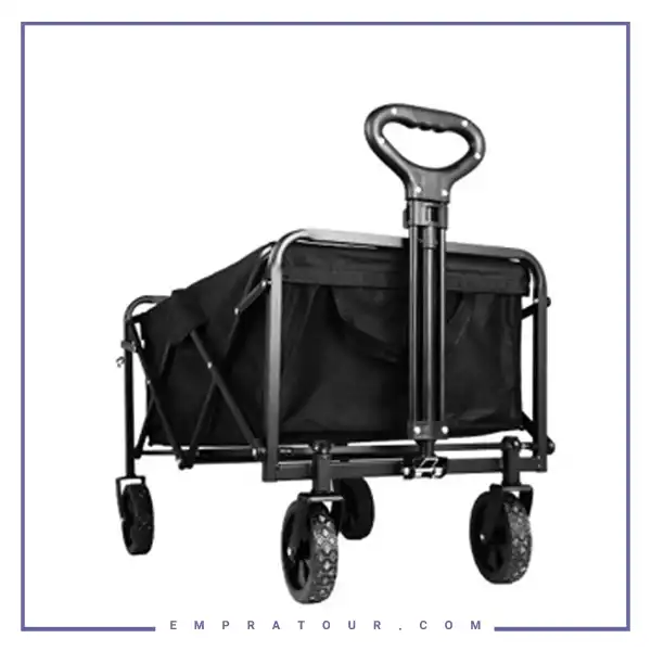 چرخ دستی 100 کیلویی گرین لاین Green Lion Folding Wagon Cart GNWGN100BK