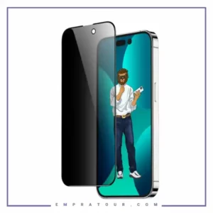 گلس حریم شخصی آیفون گرین لاین Green Lion 9H Steve Privacy iPhone 14/13 PRO/13