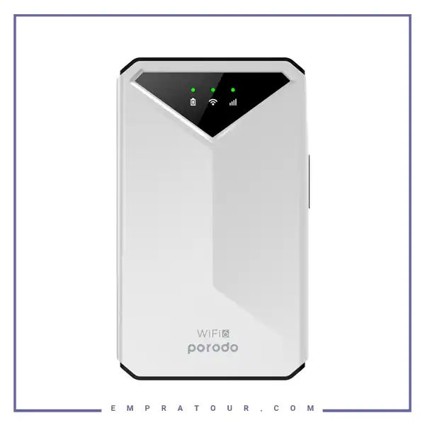 مودم جیبی 4G LTE پرودو PORODO 4G LTE & WIFI 6 Pocket Router