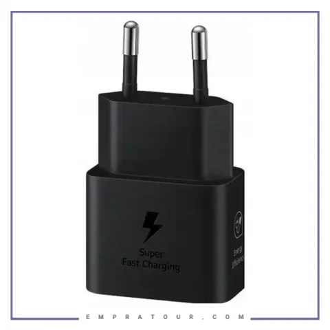 آداپتور 25 وات اصلی دو پین سامسونگ Samsung 25W Super Fast Charger 2pin EP-T2510
