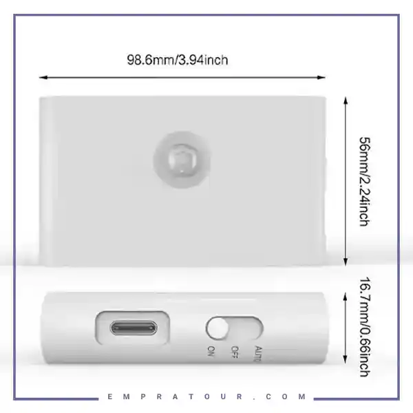 چراغ هوشمند دیواری کوتتسی Motion Sensor LED Light 89005