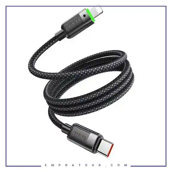 کابل تایپ سی به لایتننیگ با بدنه مگنتی مک دودو Winding ca-2010