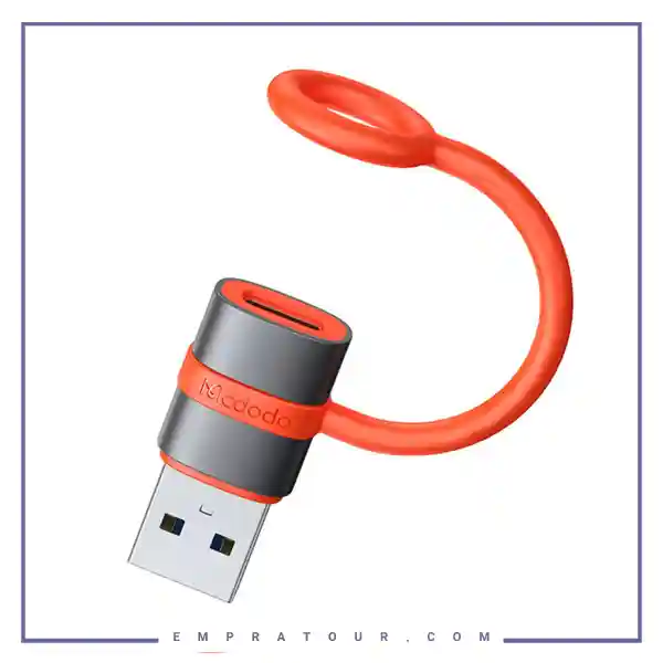 تبدیل OTG یو اس بی به تایپ سی مک دودو OT-3800 Silicone Hook
