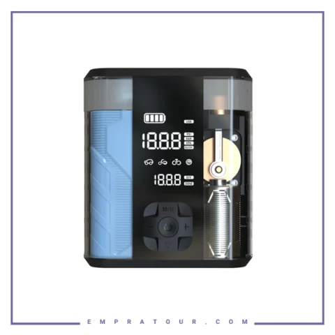 جامپ استارت و پمپ باد پاورولوژی Powerology 8800mAh Jump Start Air Compressor PPBCHA47