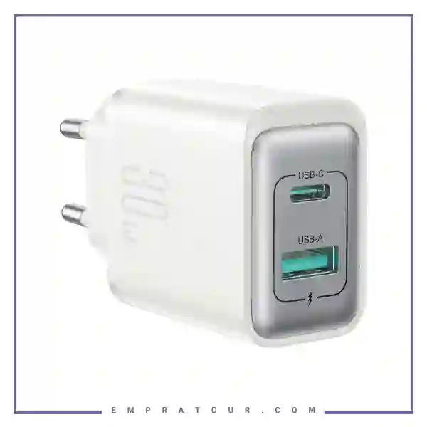 آداپتور شارژ 30 وات دو پورت جویروم JR-TCF15