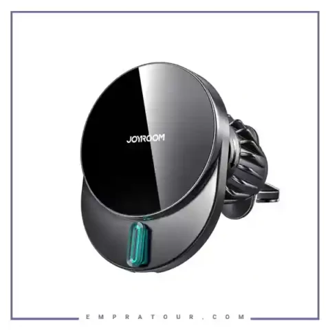 هولدر و شارژر وایرلس مگنتی جویروم Joyroom magnetic holder JR-ZS409