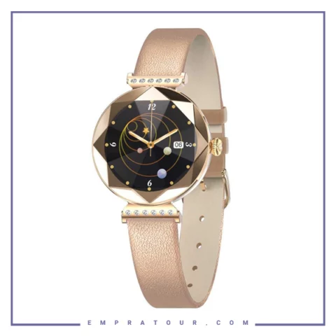ساعت هوشمند طرح سواروسکی گرین لاین Green Lion Swarovski Smart Watch