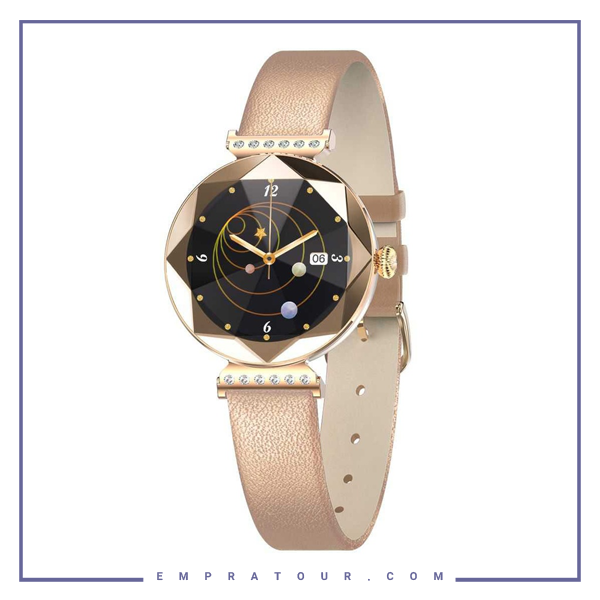 ساعت هوشمند طرح سواروسکی گرین لاین Green Lion Swarovski Smart Watch