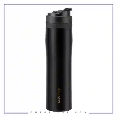 فرنچ‌ پرس  قابل حمل لپرسو lepresso portable french press LPSPFPBK