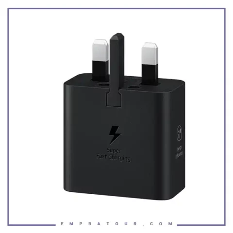 آداپتور 25 وات اصلی سه پین سامسونگ Samsung 25W Super Fast Charger 3pin EP-T2510