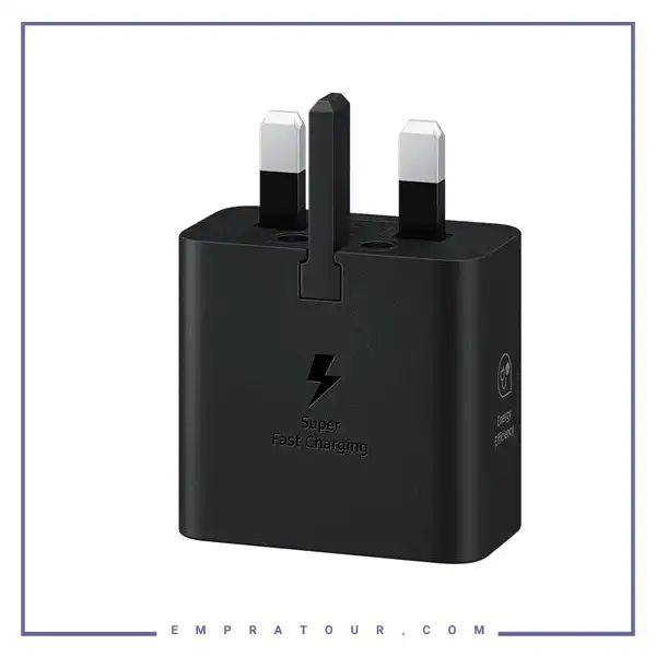 آداپتور 25 وات اصلی سه پین سامسونگ Samsung 25W Super Fast Charger 3pin EP-T2510