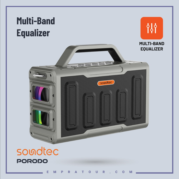اسپیکر بلوتوثی پرودو Soundtec Surge Speaker PD-STPS100