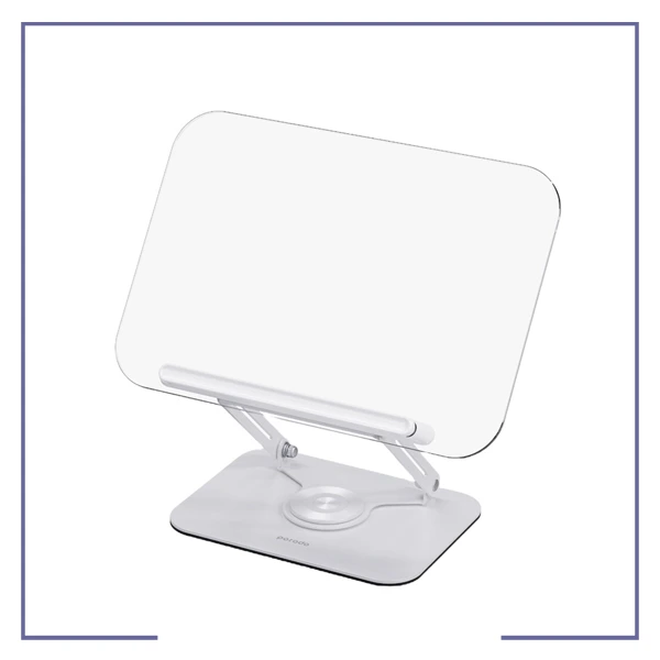 استند شیشه ای رو میزی تبلت پرودو Porodo Transparent Tablet Stand PD-TRN360S