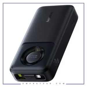 پاوربانک 30 وات 20000 با کابل لایتنینگ همراه بیسوس Baseus Nomos Power Bank PPLSL01-20