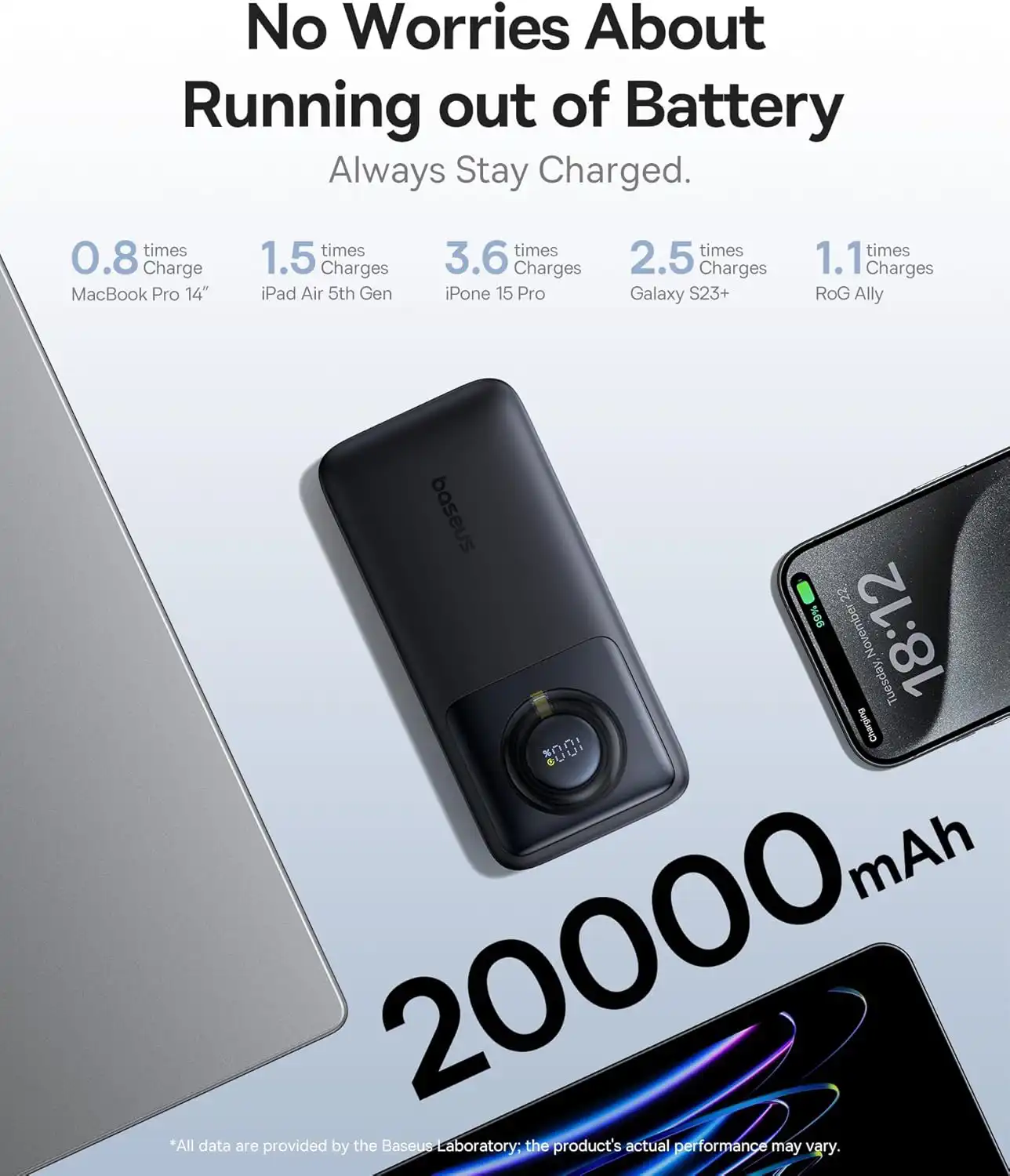 Baseus Nomos Power Bank PPLSC01-20