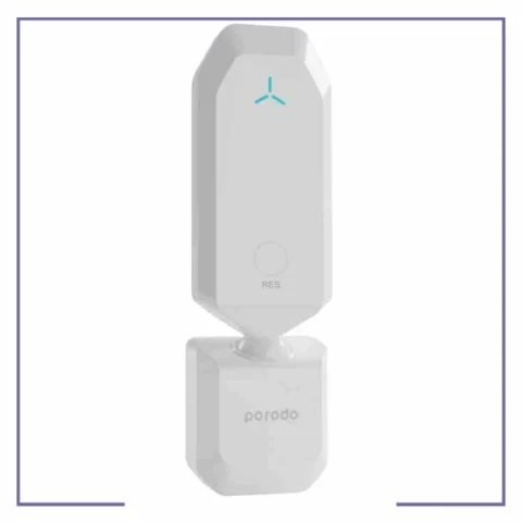 تقویت کننده سیگنال وایفای پرودو  Porodo 2.4GHz Wifi Signal Extender 300MBPS PD-24GWFE