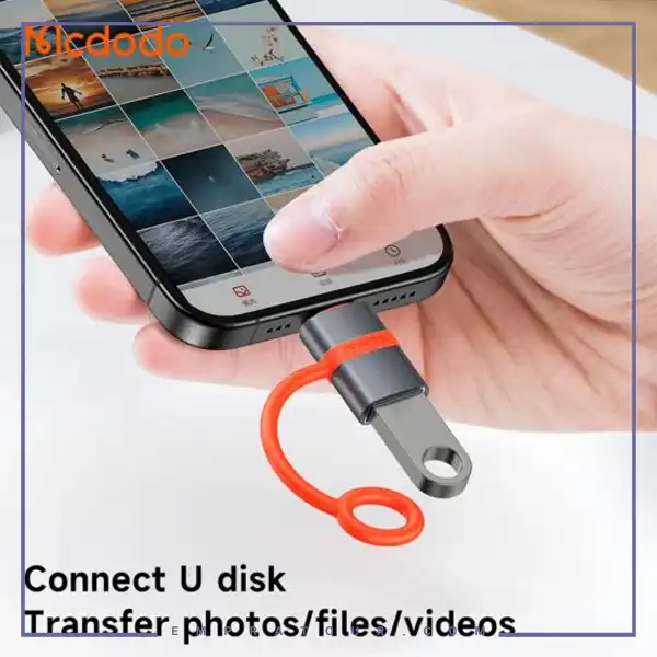 تبدیل OTG یو اس بی USB-A به لایتنینگ مک دودو مدل OT-2600
