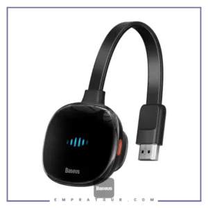 دانگل وای فای HDMI بیسوس Baseus Meteorite Shimmer Wireless Display Adapter 4k/30Hz BS-OH154
