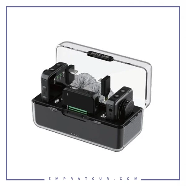 میکروفون یقه ای گرین لاین Green Lion GLM-Professional Wireless Mic GNPGLMMICBK