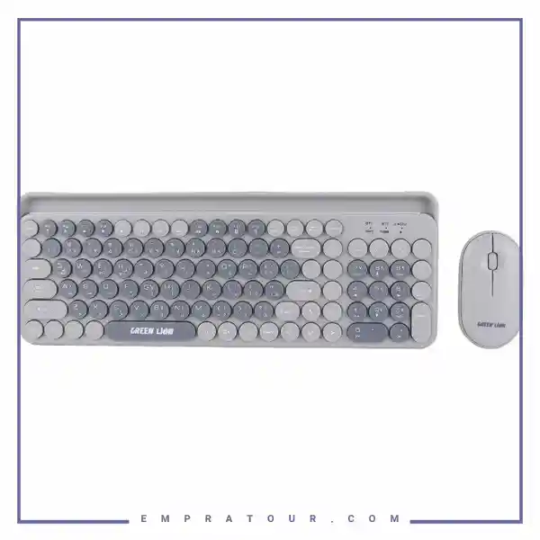 ست موس و کیبورد وایرلس گرین لاین Green Lion Wireless Duo Mouse and keyboard GNWLDUKYBKGY