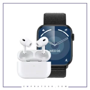 ساعت هوشمند و هندرفری بلوتوث گرین لاین  Green Lion SyncFit Duo Earbuds Pro2 + Active SE GNSYFTWSAWCH