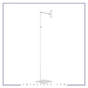 استند و نگهدارنده فلزی موبایل و تبلت پاورولوژی Powerology Multi-Joint Floor Stand Metal Base Phone & Tablet PTBS170WH