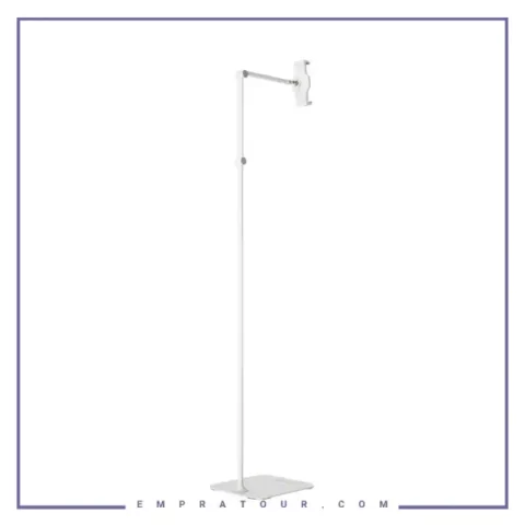 استند و نگهدارنده فلزی موبایل و تبلت پاورولوژی Powerology Multi-Joint Floor Stand Metal Base Phone & Tablet PTBS170WH
