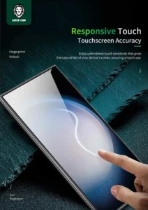 گلس تمام صفحه تمام چسب گرین لاین S24 Ultra