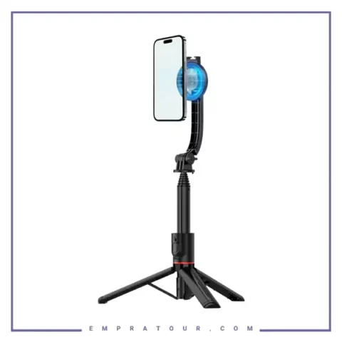 مونوپاد سلفی و سه پایه عکاسی مکدود Green Lion Magselfie Selfie Stick Tripod GNMGSLFSTRBK