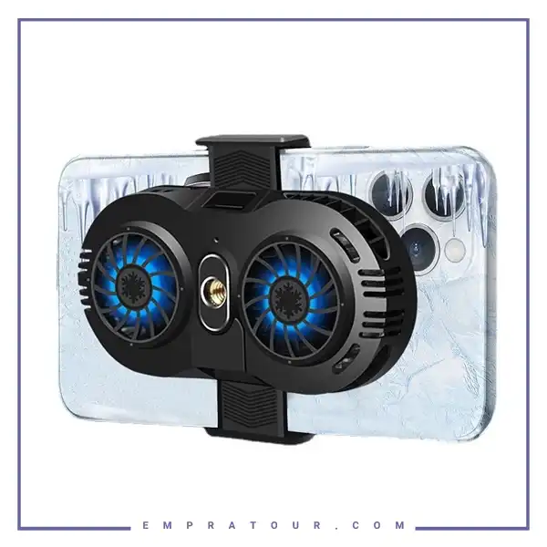 فن گوشی موبایل مخصوص گیمینگ ارلدام Earldom ET-F05 Mobile Gaming Cooling Pad