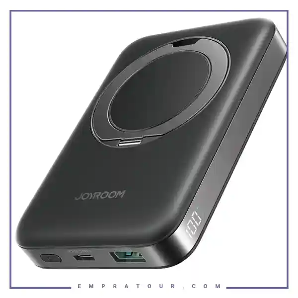 پاوربانک وایرلس مگنتی 10000 جویروم Joyroom 22.5W Magnetic Wireless Power Bank JR-PBM12