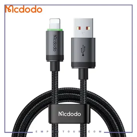 کابل شارژ سریع لایتنینگ 3 آمپر مک دودو مدل MCDODO USB-A to Lightning CA-2030