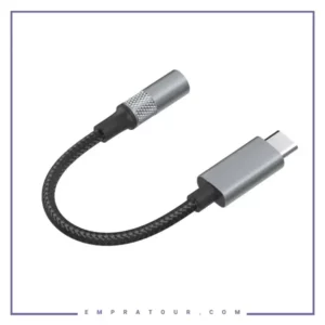 تبدیل اصلی تایپ سی به جک 3.5 میلیمتری الدینیو  LDNIO Type-c to 3.5mm LSY80C