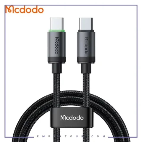 کابل شارژ دو سر تایپ سی 60 وات 3 آمپر مک دودو مدل MCDODO Type-c to Type-c CA-4410